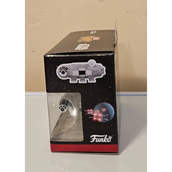 Funko Bitty POP! Rides: Star Wars Han Solo & Millenium Falcon NIB Exclusive Han! - Picture 3 of 4